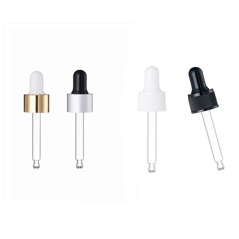 Juice Bottle Dropper - 18-410 Penutup Botol Tetes Kaca Plastik/Aluminium