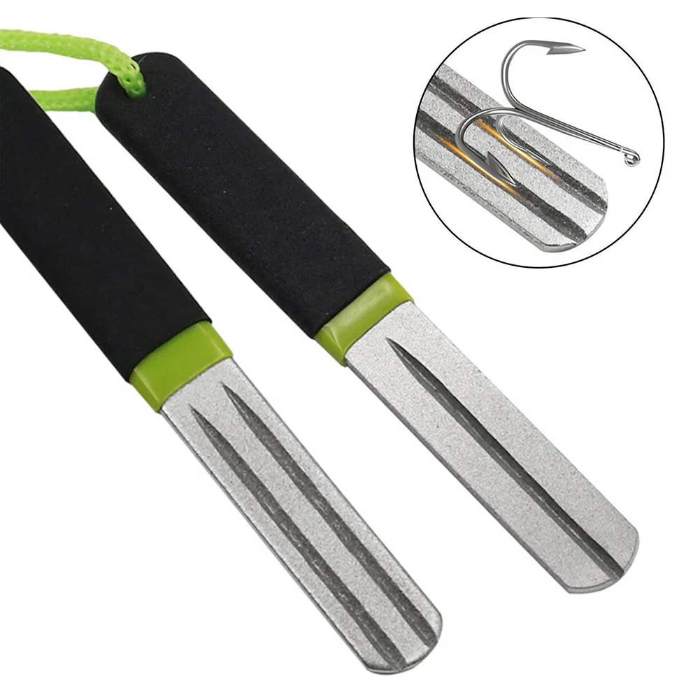 Pengasah Mata Kail Pancing Dua - Mesh Coil Strip ulasan dan harga