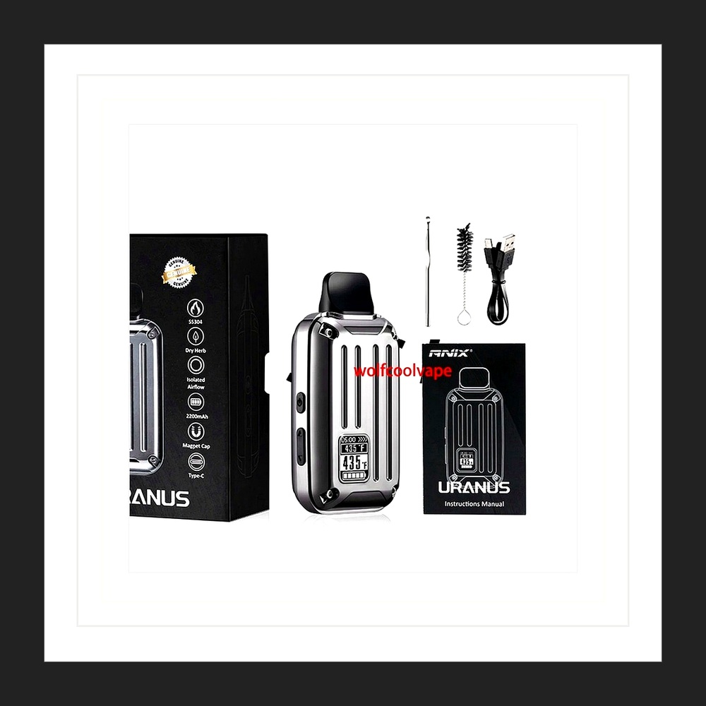 Wolfcoolvape ANIX Uranus Dry H - Dry Herb Vaping Accessories ulasan dan harga