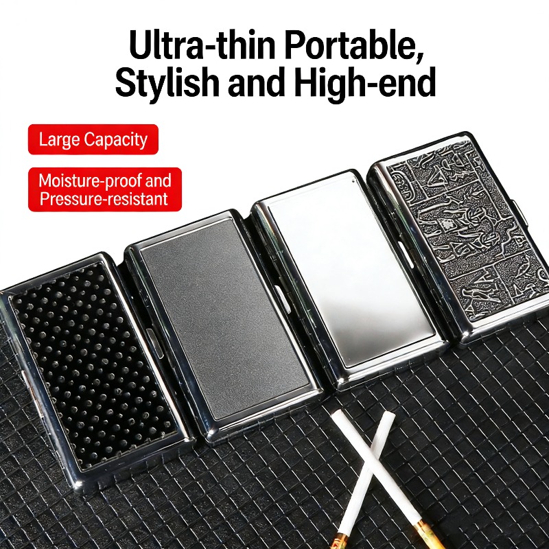 Kotak Rokok Logam Portable 20  - Smoking & Vaping Accessories ulasan dan harga